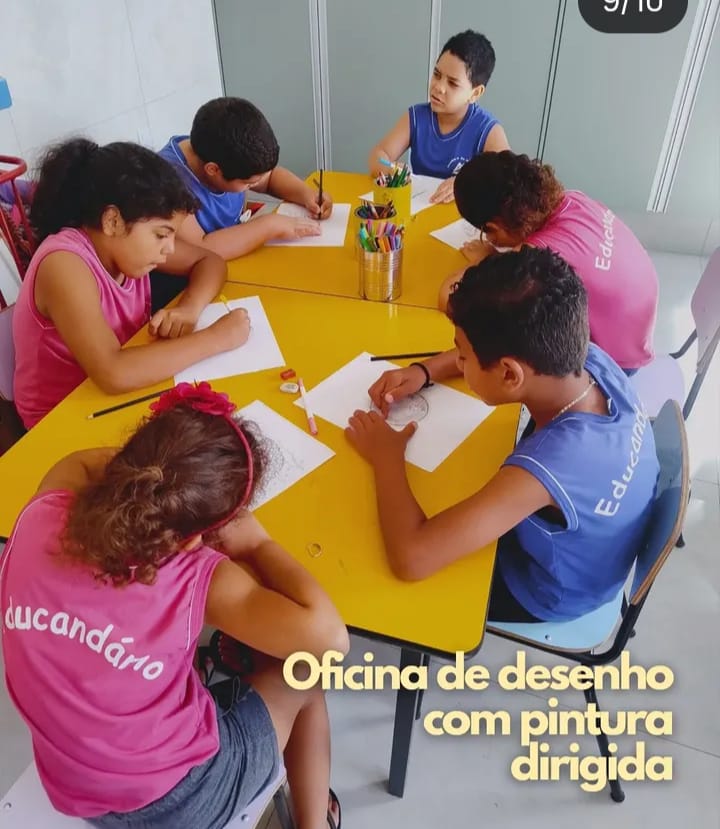 Foto das crianças