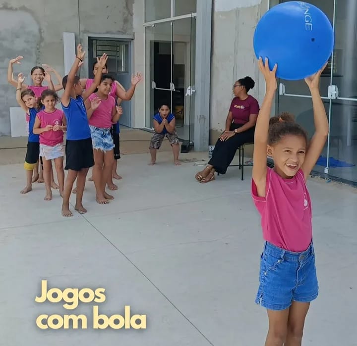 Foto das crianças