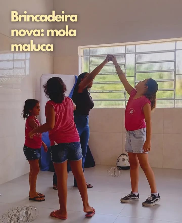 Foto das crianças