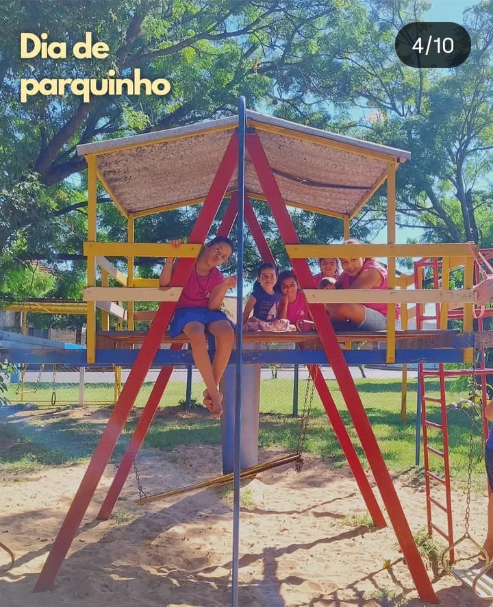 Foto das crianças